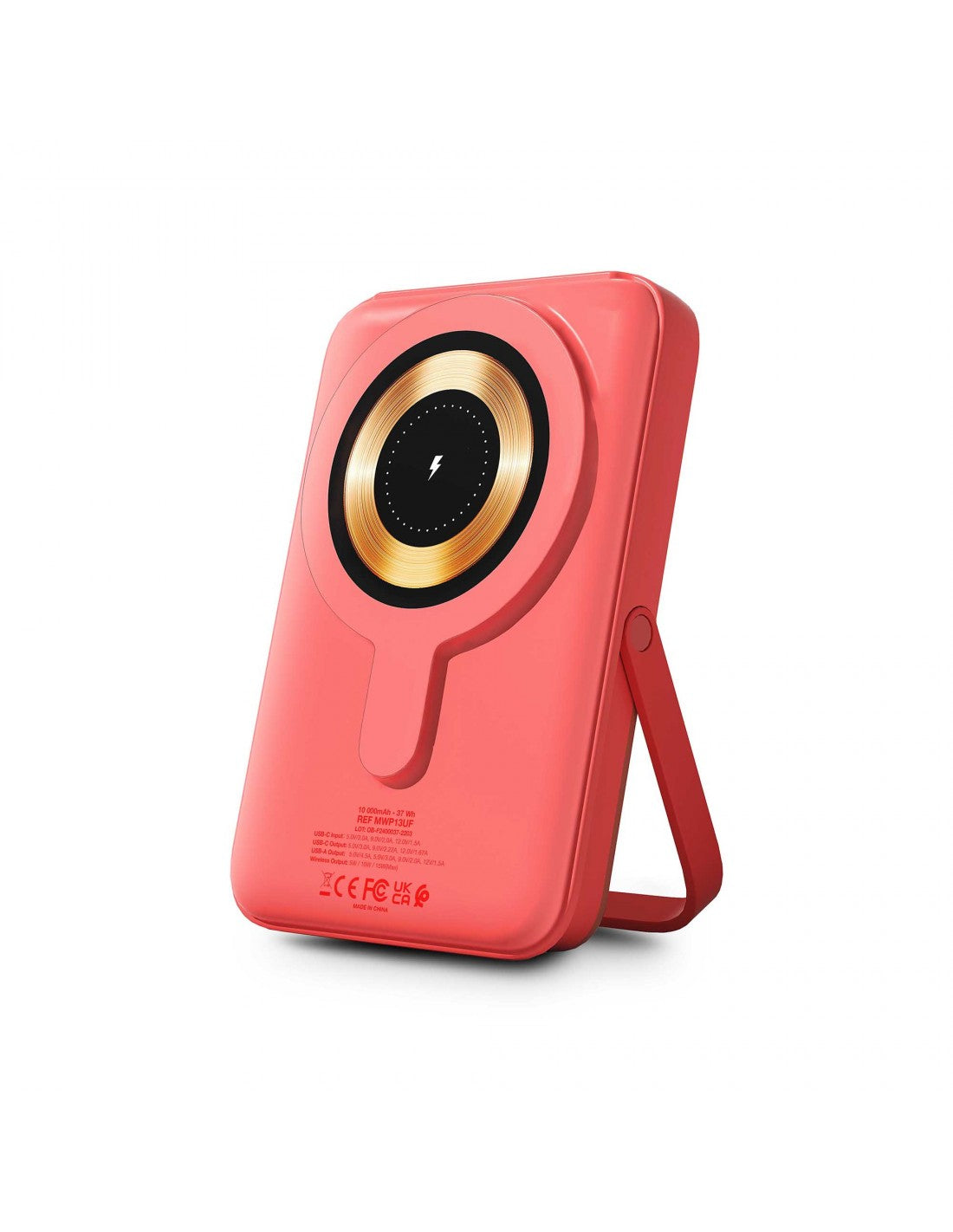 Magnee Power 10000 mAh Cargador inalámbrico Coral