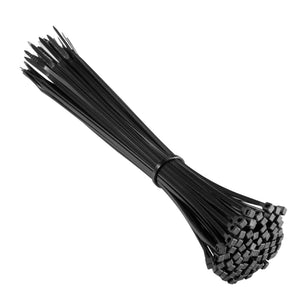 EW1564 presilla Brida de entrada paralela Nylon Negro 100 pieza(s)