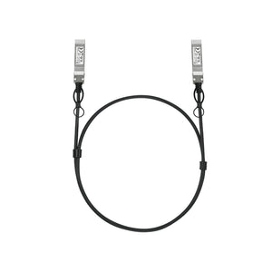 Omada SM6220-1M Cable de fibra óptica e InfiniBand SFP28 Negro, Plata