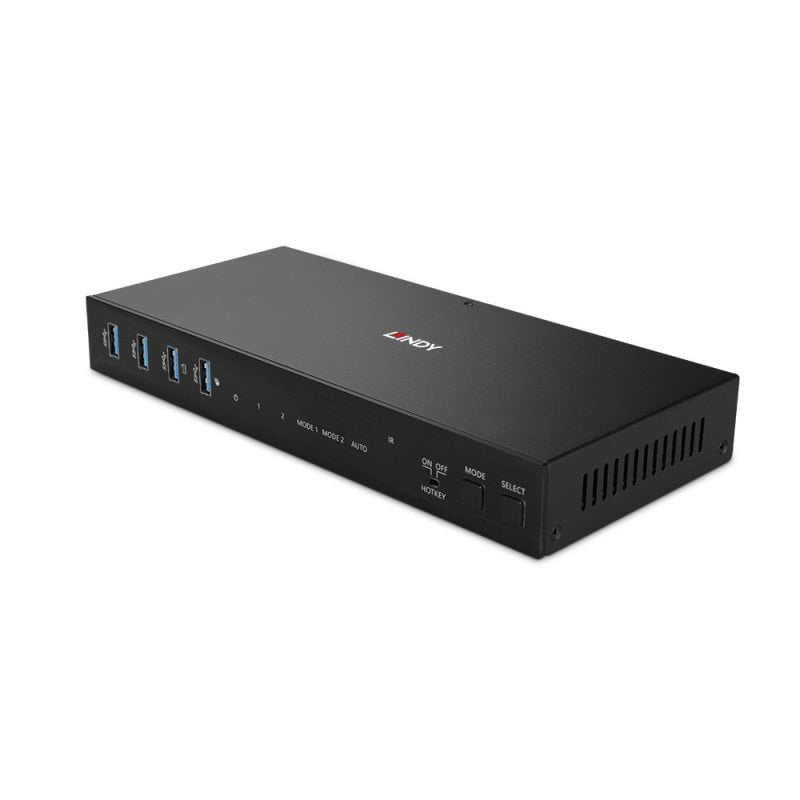 39314 interruptor KVM Negro