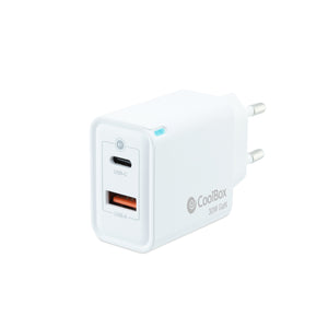 CARGADOR GAN 30W USB-C/USB-A PARED