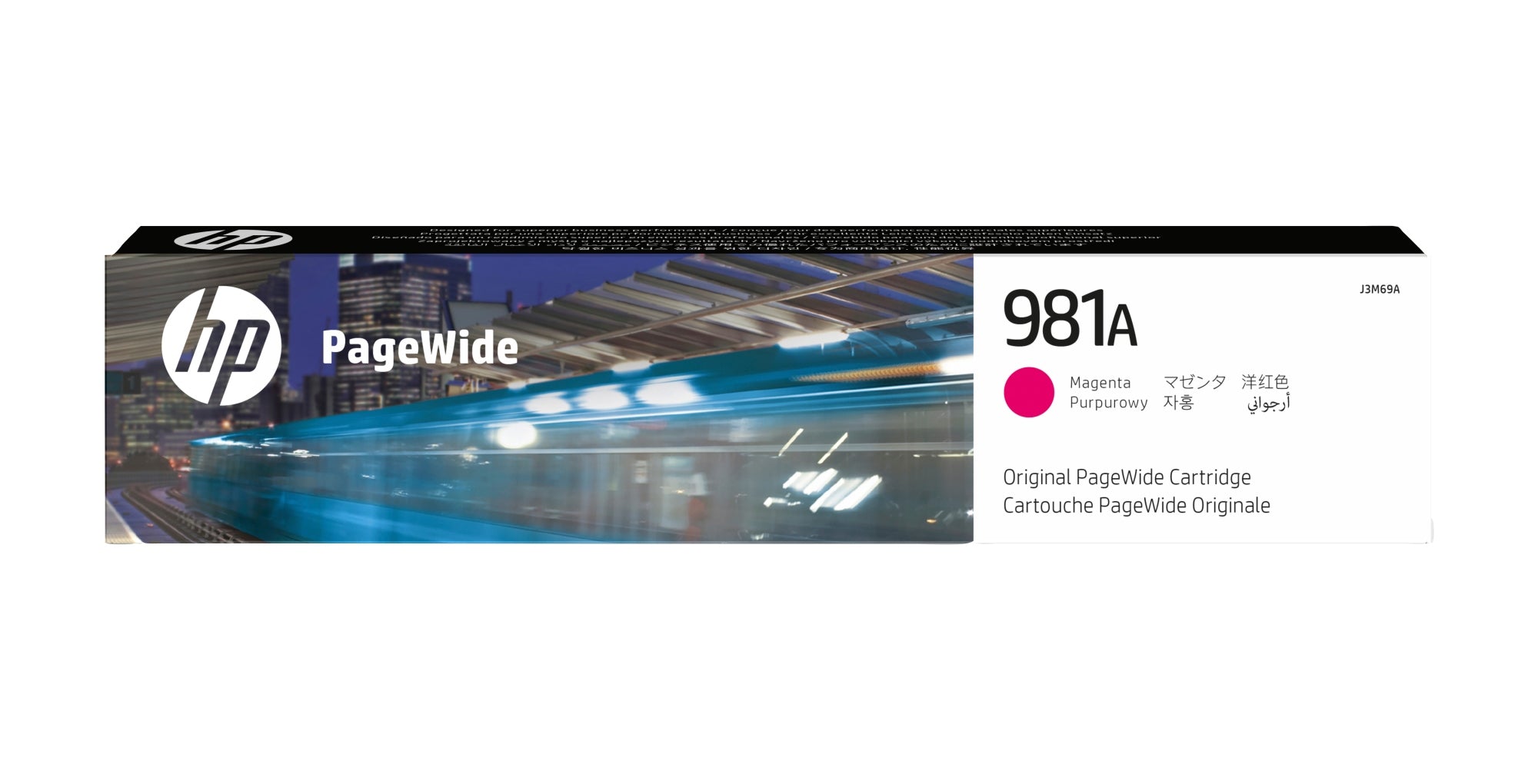 Cartucho original PageWide 981A magenta
