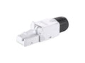 121162 conector RJ-45 Negro, Blanco