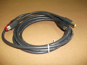 2218424 cable de transmisión Negro 3 m PoweredUSB