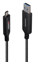 43395 cable USB USB 3.2 Gen 1 (3.1 Gen 1) 10 m USB A USB C Negro