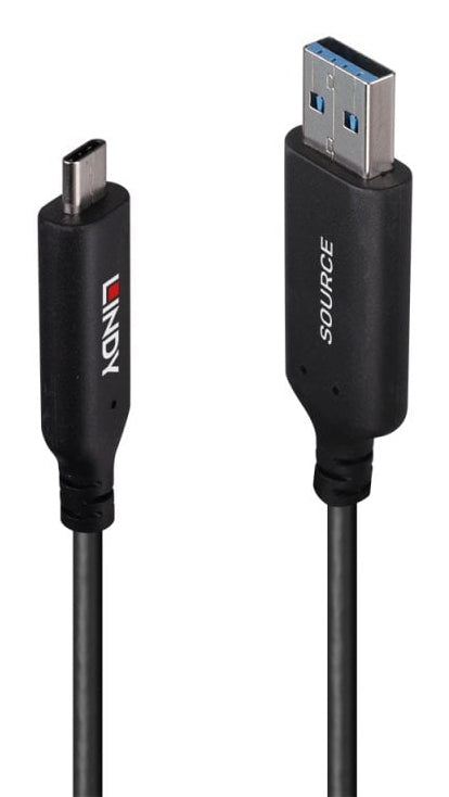 43395 cable USB USB 3.2 Gen 1 (3.1 Gen 1) 10 m USB A USB C Negro