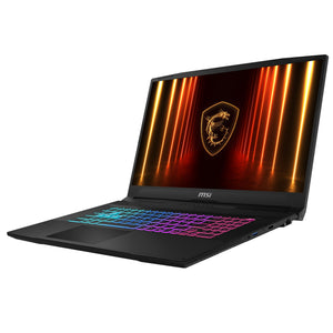 Katana 17 HX B14WGK-032XES Intel® Core i7 i7-14650HX Portátil 43,9 cm (17.3") Full HD 32 GB DDR5-SDRAM 1 TB SSD NVIDIA GeForce RTX 5070 Laptop GPU Wi-Fi 6E (802.11ax) FreeDOS Negro