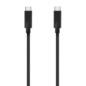 Cable USB 3.2 Gen1 5Gbps 4k@60Hz 3A 60W E-Marker, Tipo USB-C/M-USB-C/M, Negro, 4.0m