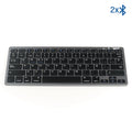 Teclado Bluetooth Slim TKL-BT negro 2 canal