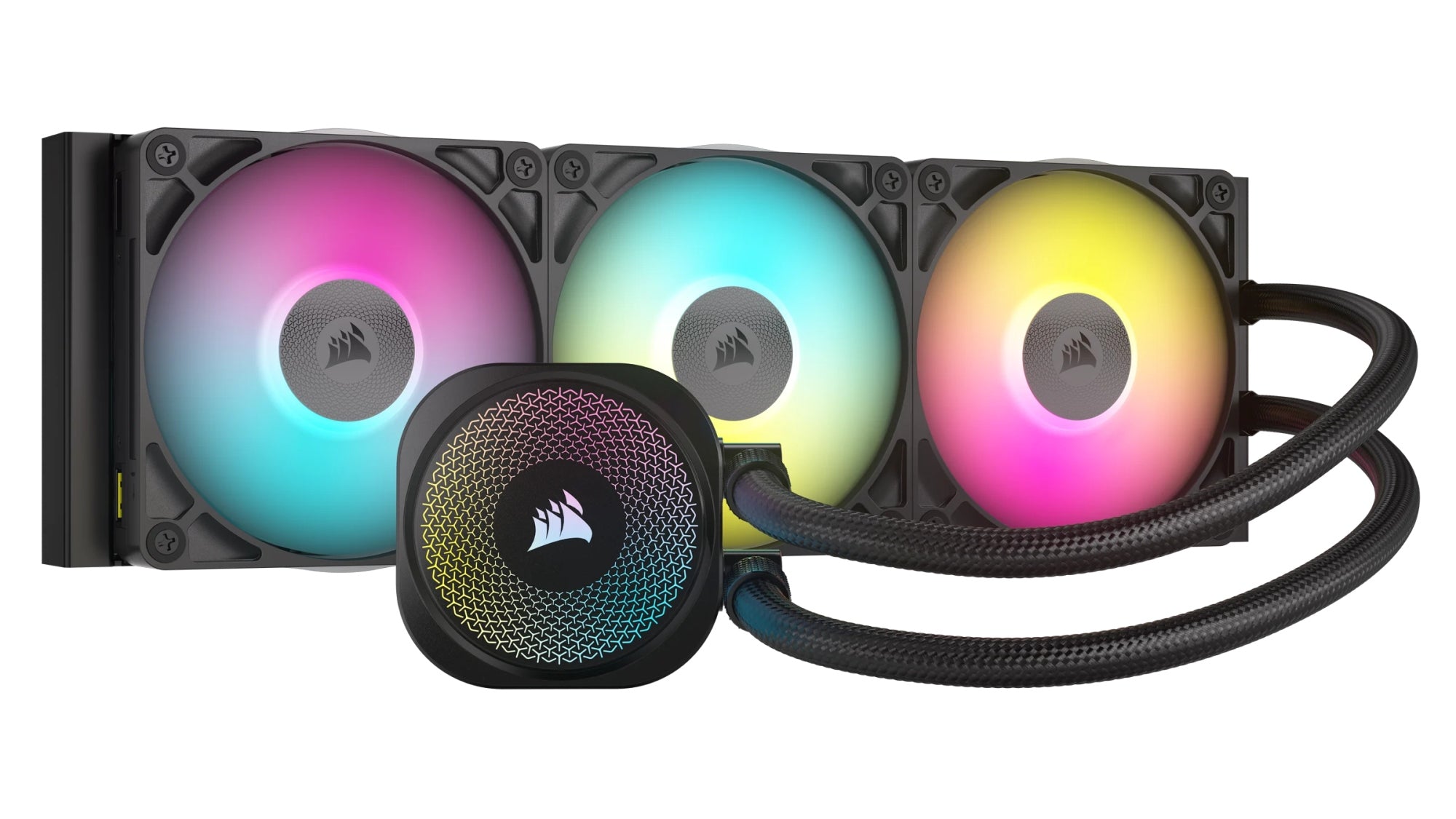 iCUE LINK TITAN RX RGB Procesador Sistema de refrigeración líquida todo en uno 12 cm Negro 1 pieza(s)