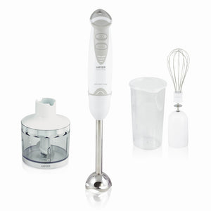 HB-400.012A licuadora Batidora de inmersión 400 W Gris, Blanco