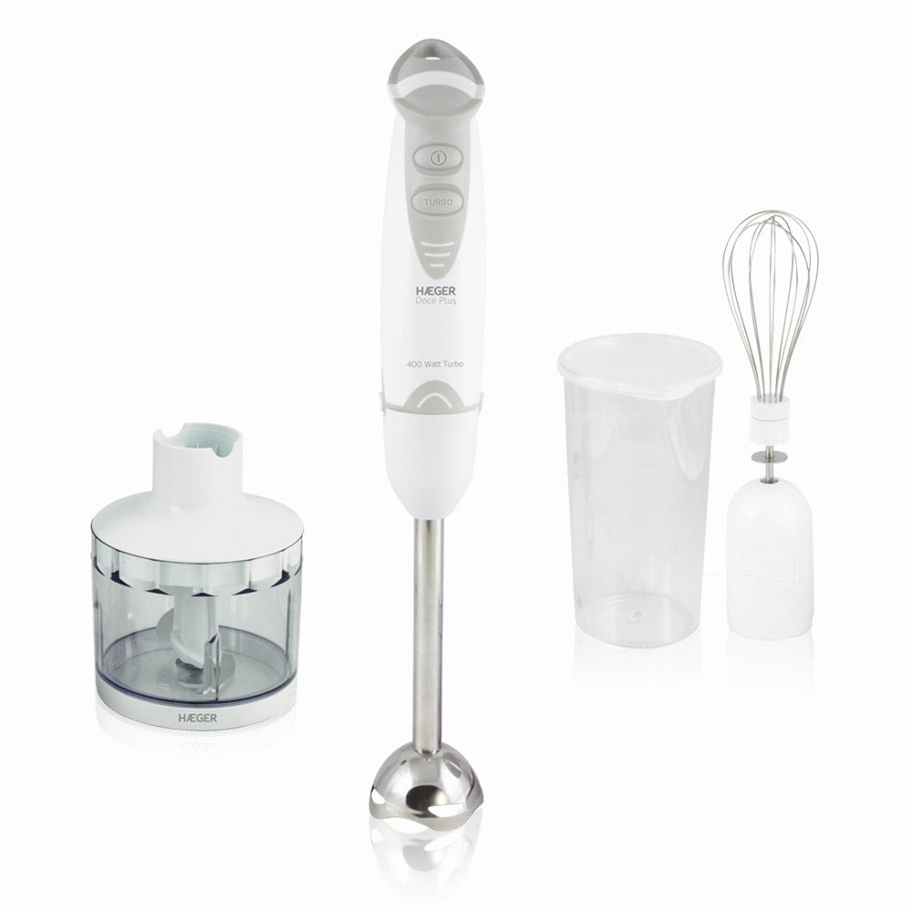 HB-400.012A licuadora Batidora de inmersión 400 W Gris, Blanco
