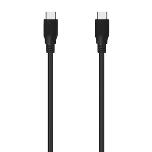 Cable USB 3.2 Gen2x2 20Gbps 8k@30Hz 5A 100W E-Marker, Tipo USB-C/M-USB-C/M, Negro, 1.0m