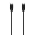 Cable USB 3.2 Gen2x2 20Gbps 8k@30Hz 5A 100W E-Marker, Tipo USB-C/M-USB-C/M, Negro, 1.5m