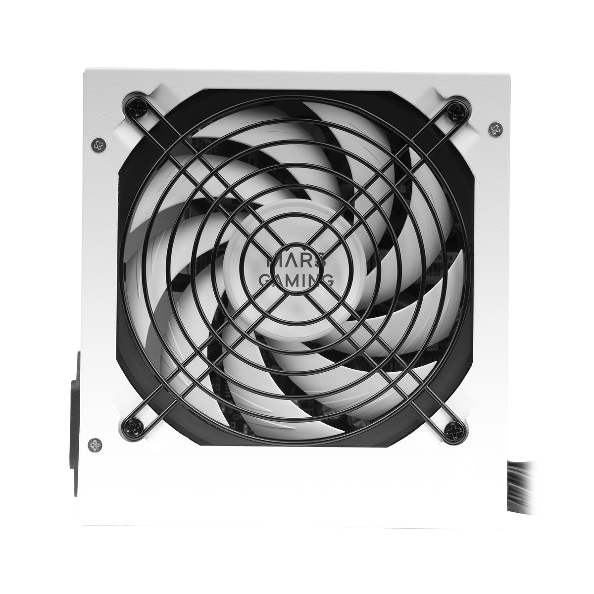 MPIII850, Fuente Alimentación PC ATX 850W, 5 Años de Garantía, 85% Eficiencia, Sistema Digital APFC, Ventilador FDB 120mm AI-RPM, Tecnologías DC-DC y SMD, Cables Planos Extralargos, Blanco