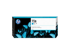 Cartucho de tinta DesignJet 728 cian de 300 ml
