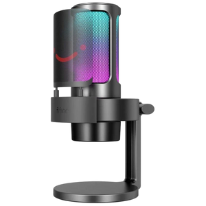 Fifine AmpliGame A8 RGB Micrófono USB Tipo C para Grabación y Transmisión en PC