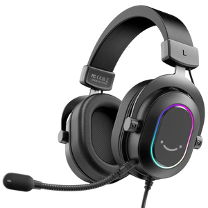 Fifine AmpliGame H6 Negro con micrófono Auriculares