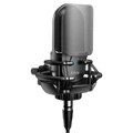 Fifine K726 Micrófono XLR Negro para Grabación y Transmisión en PC