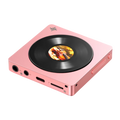 FiiO Snowsky DISC Rosa Doble DAC CS43131 Bluetooth 5.4 LDAC Hi-Res 1,8 pulgadas 12h microSD Lector