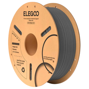 ELEGOO PLA Gris Espacial para Impresoras 3D FDM - Filamento 1.75mm Bobina de 1kg