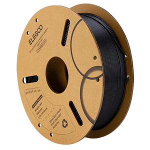 ELEGOO PLA Negro para Impresoras 3D FDM - Filamento 1.75mm Bobina de 1kg