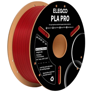 ELEGOO PLA PRO Granate para Impresoras 3D FDM - Filamento 1.75mm Bobina de 1kg