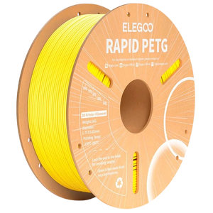 ELEGOO Rapid PETG Amarillo para Impresoras 3D FDM - Filamento 1.75mm Bobina de 1kg