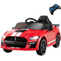 Ford Mustang Shelby GT 500 12V Rojo - Coche eléctrico para niños