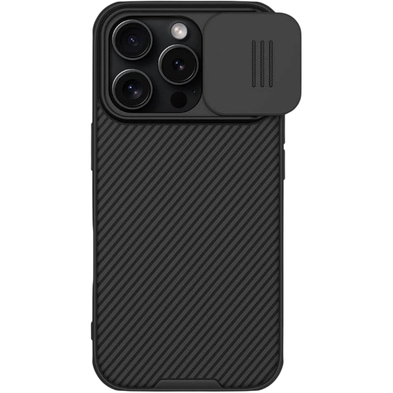 Funda CamShield Pro Magnética Negra para Apple iPhone 16 Pro