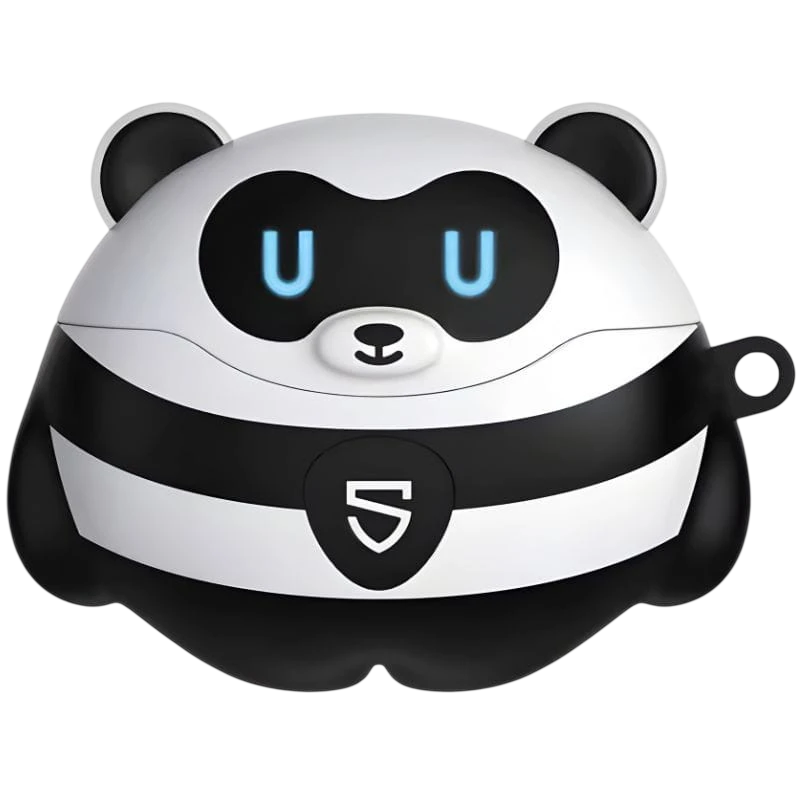 Funda de panda para SoundPEATS PearlClip Pro