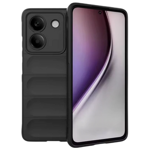 Funda de silicona Wave Xiaomi Poco M7 Pro Negro