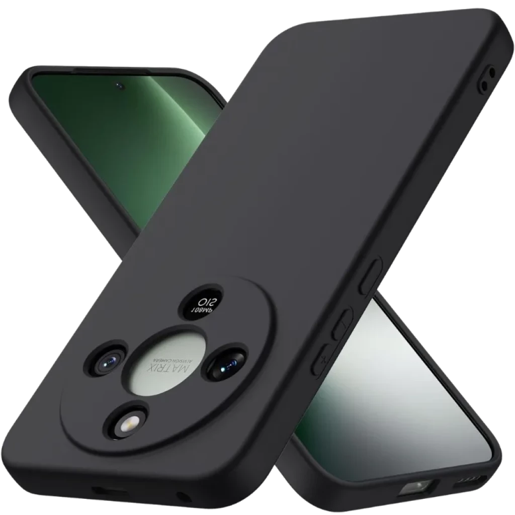 Funda Honor Magic8 Lite  5G Square Liquid Premium Negro