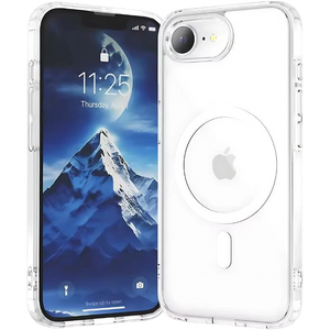 Funda Magsafe Compatible para iPhone 17e/16e 6.1" Transparente