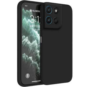 Funda Motorola G57 Power  Square Liquid Premium Negro