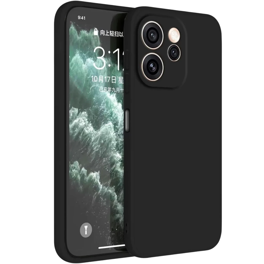 Funda Oppo Reno15 F / Reno 15 FS 5G  Square Liquid Premium Negro