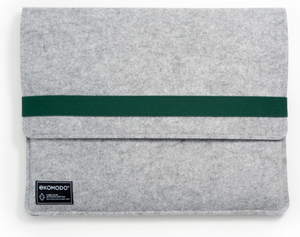 EKOMODO HR-014 maletines para portátil 38,1 cm (15") Funda Verde, Gris