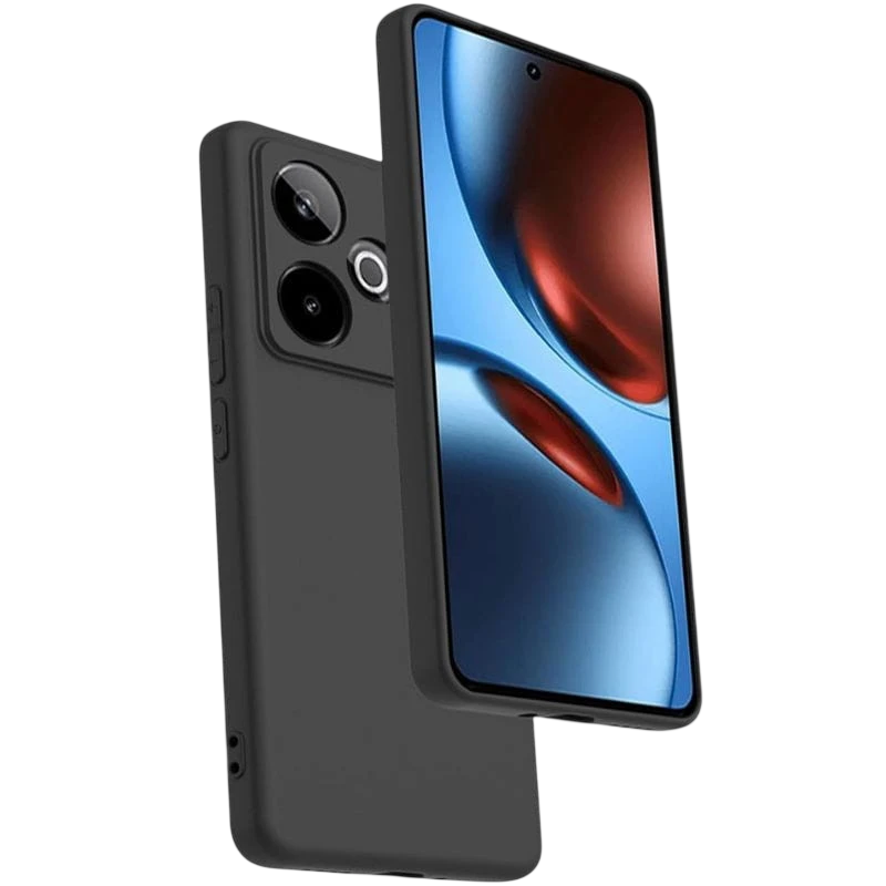 Funda Realme GT 7 Square Liquid Premium Negro