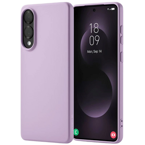 Funda Samsung Galaxy S25 Edge Square Liquid Premium Lavanda