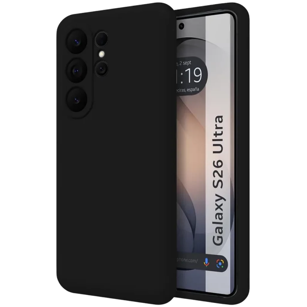 Funda Samsung Galaxy S26 Ultra 5G Square Liquid Premium Negro