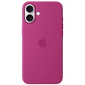 Funda de Silicona con Magsafe para iPhone 16, Fucsia