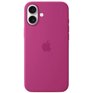 Funda de Silicona con Magsafe para iPhone 16, Fucsia