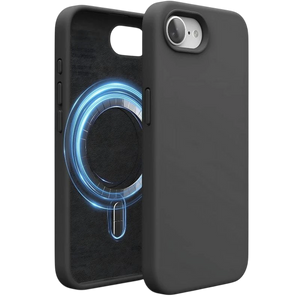 Funda Suave Magsafe Compatible iPhone 17e/16e 6.1" Negro