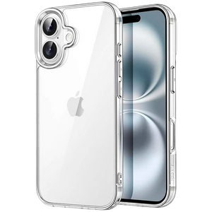Funda Antigolpes Premium para iPhone 16 6.1 Acrílico Anti-Amarillo Transparente