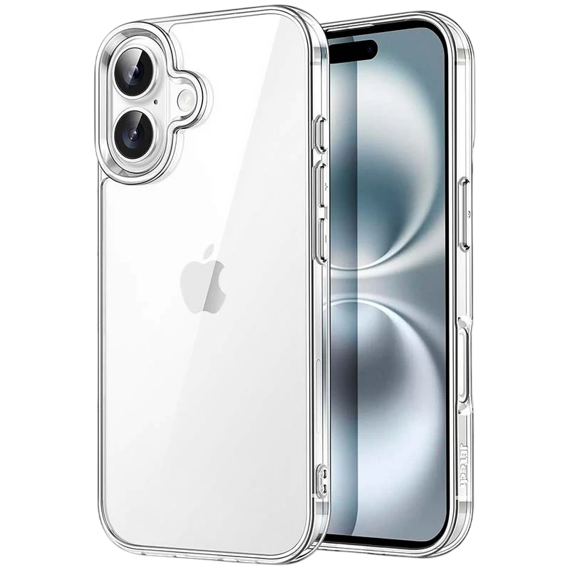 Funda Antigolpes Premium para iPhone 16 6.1 Acrílico Anti-Amarillo Transparente