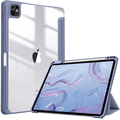 Funda Crystal Apple iPad Pro 2024 13 Compatible Azul