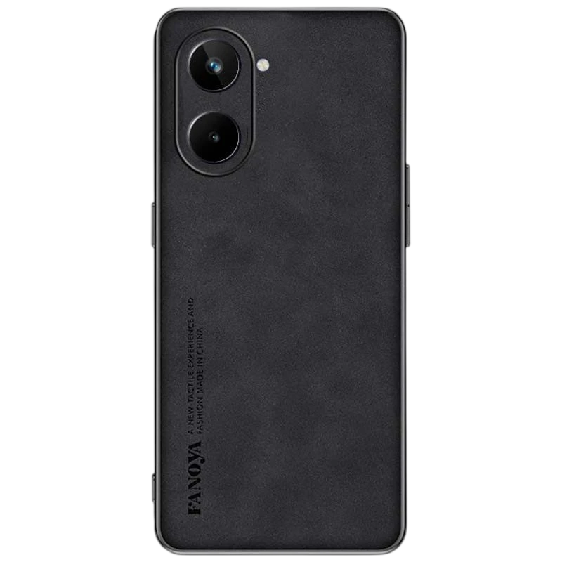 Funda de cuero PU Realme 10 Negro
