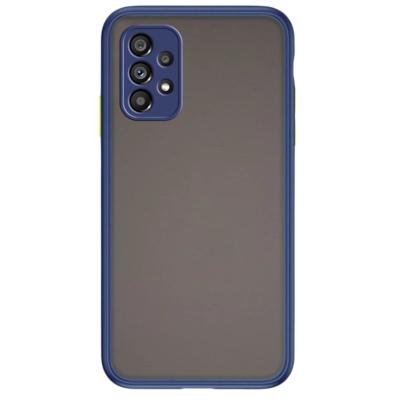 Funda Dual Mate Samsung Galaxy A52 A525 / A52 5G A526 / A52s 5G A528 Azul+Amarillo