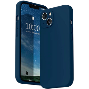 Funda iPhone 13 Square Liquid Premium Azul