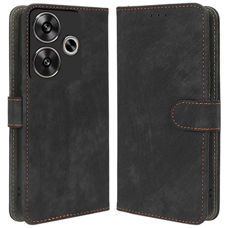 Funda libro 360º Protection Xiaomi Redmi 13 / Poco M6 4G Negro